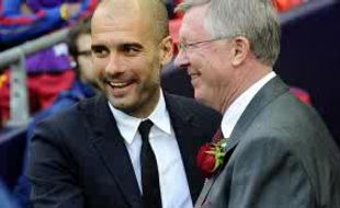 RUMOR PELATIH : Pep Bantah Pernah Ditawari Sir Alex untuk Latih MU