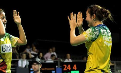 SINGAPORE OPEN SUPER SERIES 2014 : Dua Pasangan Ganda Putri ke Perempat Final