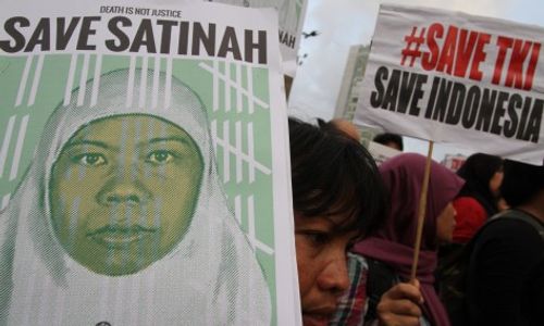 NASIB TKI : Lepas dari Hukuman Pancung, Satinah Belum Bebas dari Penjara