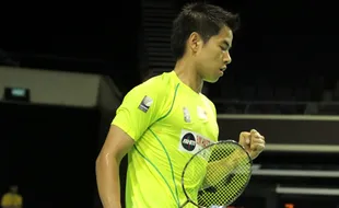 SINGAPORE OPEN SUPER SERIES 2014 : Simon Santoso Tembus Babak Perempatfinal