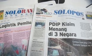 SOLOPOS HARI INI : PDIP Klaim Menang di 3 Negara, Angin Kencang Rusak Puluhan Rumah 