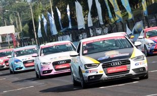 FOTO AUDI INDONESIA RACE : Mobil-Mobil Audi Berlomba di Sentul