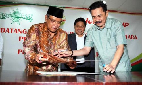 FOTO NULION : PB NU dan Lion Kembangkan Nulion