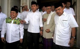 FOTO PILPRES 2014 : JK Hadiri Silaturrahmi Alim Ulama NU