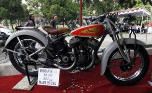 FOTO SEPEDA MOTOR ANTIK : Motor 500 CC Tahun 1937 Bikin Kagum