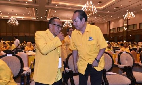 KONFLIK INTERNAL PARTAI GOLKAR : Pendukung Percepatan Munas Partai Golkar Dianggap Kebelet Memimpin