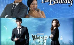 SINETRON INDONESIA DITUDING JIPLAK DRAMA KOREA : Produser Kau yang Berasal dari Bintang Akhirnya Beli Hak Cipta