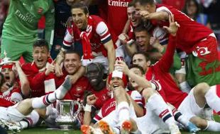 FA CUP 2014 : Arsenal Rebut Piala FA Setelah Tundukkan Hull City Lewat Extra Time