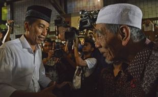 KAMPANYE JOKOWI : Ditemui Jokowi, Kiai Maimun Malah Mengaku Dekat Prabowo