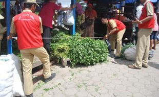 PASAR TRADISIONAL : Terancam Overload, Pasar Sayur Cepogo Ditata Ulang