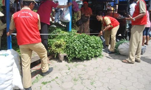 PASAR TRADISIONAL : Terancam Overload, Pasar Sayur Cepogo Ditata Ulang