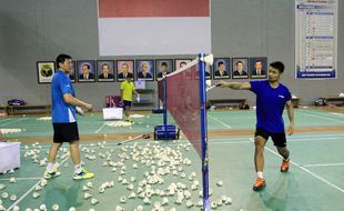 THOMAS CUP-UBER CUP : Hari Pertama di New Delhi, Tim Indonesia Langsung Latihan