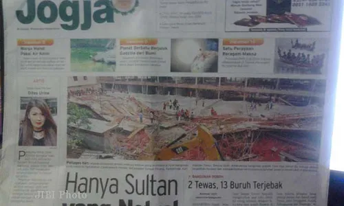 HARIAN JOGJA HARI INI : Hanya Sultan yang Netral