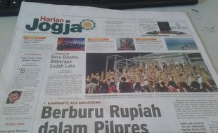 HARIAN JOGJA HARI INI : Berburu Rupiah dalam Pilpres