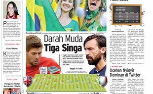 HARIAN JOGJA HARI INI : Darah Muda Tiga Singa