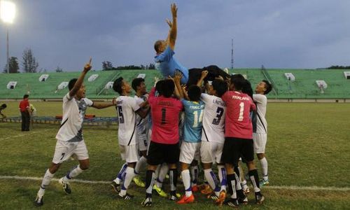 FOTO ASIAN SCHOOLs FOOTBALL U-18 : Kalahkan Korea U-18, Thailand U-18 Juara