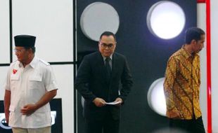 DEBAT CAPRES 2014 : Anis Sebut Gagasan Jokowi tentang Palestina Tak Penting