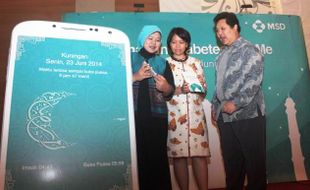 FOTO APLIKASI TERBARU : Merck Sharp & Dohme Layanan Pengidap Diabetes