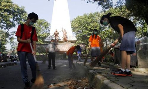 Banyak Genangan di Taman Monjari Solo, Begini Penjelasannya