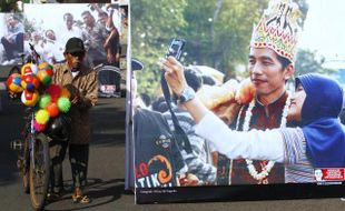 FOTO JOKOWI CAPRES : Pameran Foto Rapatkan Pendukung Jokowi