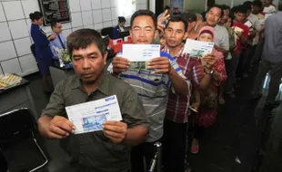 FOTO JOKOWI CAPRES : Warga Solo Sumbang Jokowi-JK