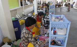 FOTO LOMBA CIPTA MENU IKAN : Dinas Pertanian Solo Lombakan Masak Ikan