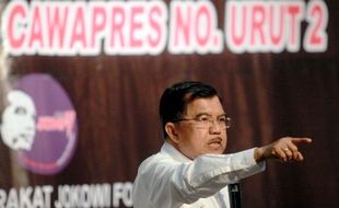  PILPRES 2014 : Kelelahan, Jusuf Kalla  Sempat Dilarikan ke Rumah Sakit