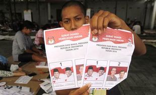 HASIL PILPRES 2014 : Anggota KPPS di Sukoharjo Diduga Rusak Surat Suara