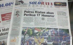 SOLOPOS HARI INI: Soloraya Hari Ini: Polemik Honorer K2, Warga Solo Kritik SLFR hingga Penertiban APK Curi Start