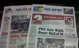 SOLOPOS HARI INI : PNS Solo Wajib Bayar Rp2,6 M, Kebakaran Warung Mojosongo hingga TNI Soloraya Netral dalam Pilpres 2014 