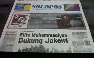 SOLOPOS HARI INI : Elite Muhammadiyah Dukung Jokowi, Pergelaran SBC hingga Drama Grup D Piala Dunia 2014