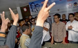 HASIL PILPRES 2014 : Quick Count RRI: 75,85% Data Masuk, Jokowi Unggul 52,10 Persen