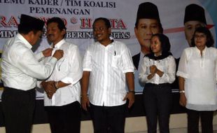 FOTO PRABOWO CAPRES : Tedjowulan Pimpin Tim Prabowo-Hatta