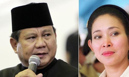 PRABOWO CAPRES : Pertemuan di Astana Giribangun, Titiek Ngaku Sudah Biasa Bertemu Prabowo