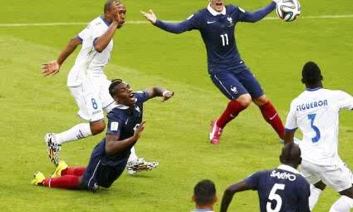 GRUP E PIALA DUNIA 2014 : Prancis Taklukkan Honduras 3-0