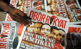 KAMPANYE HITAM CAPRES : Tabloid Obor Rakyat Kembali Beredar di Jawa Timur