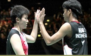 INDONESIA OPEN SUPER SERIES 2014 : Kerja Keras Taklukkan Baek Choel/Ye Na, Tontowi Liliyana ke Perempatfinal