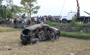 KECELAKAAN KLATEN : Tanpa Palang dan Penerangan, Inilah Wajah Perlintasan Maut Prambanan