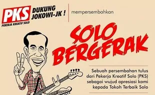 KAMPANYE PILPRES 2014: Gelar Solo Bergerak, PKS Dukung Jokowi