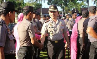 Tingkatkan Kinerja, 114 Anggota Polres Bantul Naik Pangkat