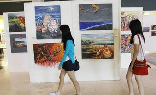 Dua Lukisan Laku Rp140 Juta di Pameran Peh Cun