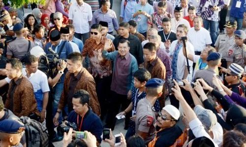 FOTO HASIL PILPRES 2014 : Jusuf Kalla Berterima Kasih kepada Makassar