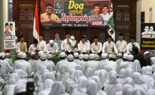 FOTO HASIL PILPRES 2014 : Syukuri Quick Count, PKB Doa untuk Indonesia