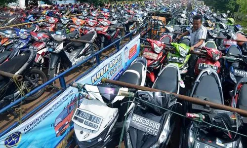 MUDIK LEBARAN : 1.062 Orang Mudik Bareng Honda Tiba di Semarang