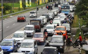 MUDIK LEBARAN 2015 : Perbaikan Jalur Alternatif di Boyolali Belum Kelar