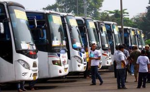 FOTO MUDIK LEBARAN 2014 : Sido Muncul Pulangkan 20.000 Perantau