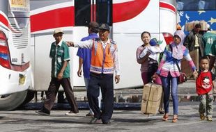 MUDIK LEBARAN 2014 : 500 Perantau Dijemput Pemkab Karanganyar