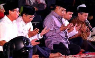 FOTO PILPRES 2014 : Fatayat NU Doakan Pilpres 2014