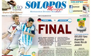 SOLOPOS HARI INI : Analisis & Prediksi Jerman Vs Argentina hingga Kejanggalan Penghitungan Suara