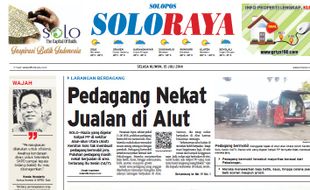 SOLOPOS HARI INI : Soloraya Hari Ini: Pedagang Nekat Jualan di Alut hingga 4 Siswa SD Kena Petasan Meriam Kaleng